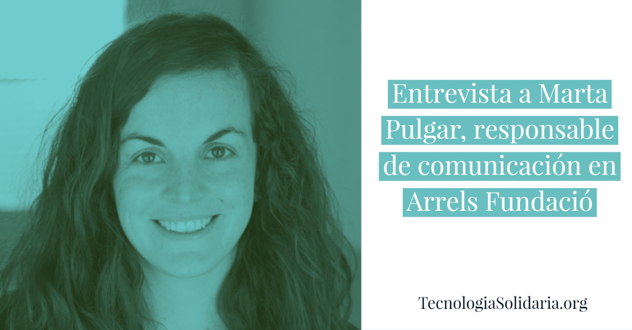 Entrevista a Marta Pulgar, responsable de comunicación en Arrels Fundació